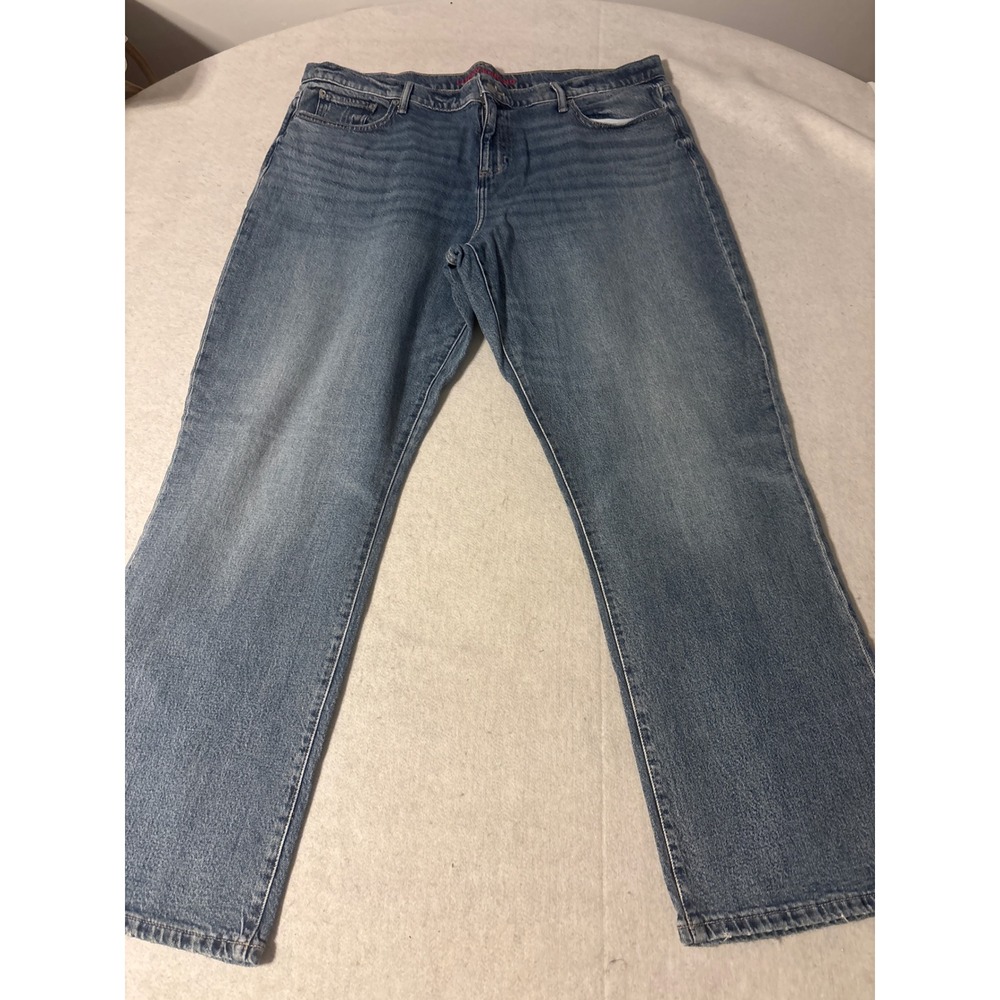 VintageLucky Brand Straight Leg Jeans Men 20/35 R Blue Medium Wash Denim